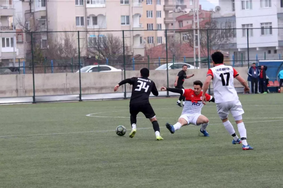 Kayseri Süper Amatör Küme: Talas Anayurtspor: 3 Başakpınar Belediyespor: 1