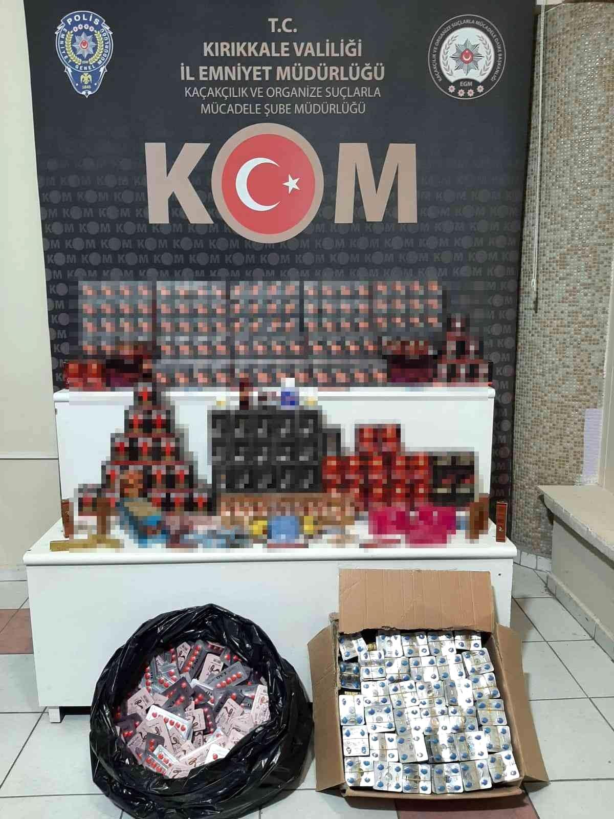 Son Dakika | Kırıkkale\'de binlerce cinsel içerikli ürün ele geçirildi