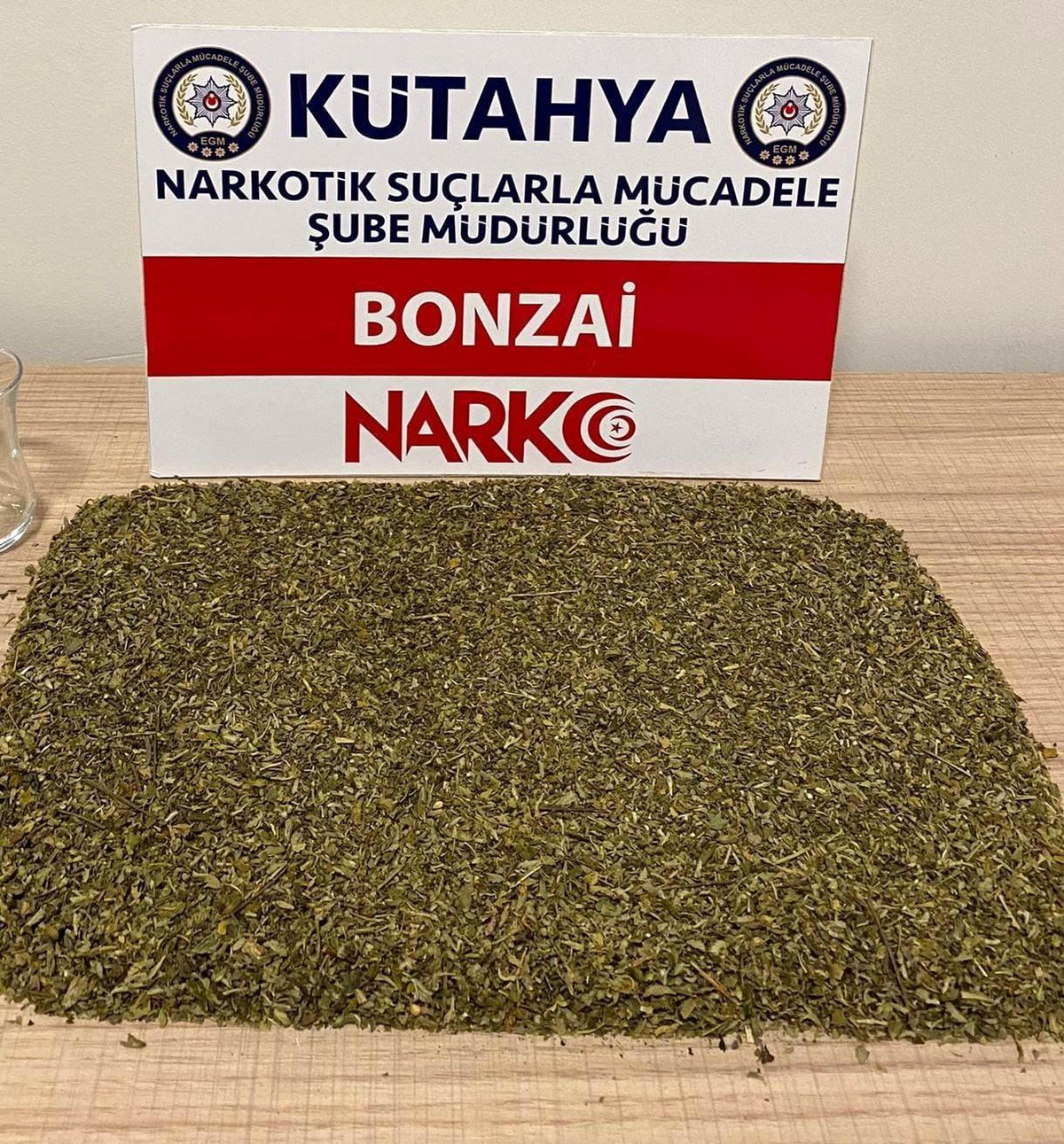 Kütahya\'daki uyuşturucu operasyonuna 1 tutuklama