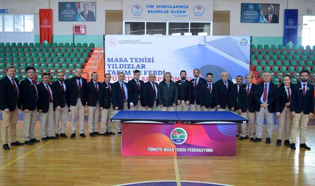 Masa Tenisi Şampiyonası sona erdi