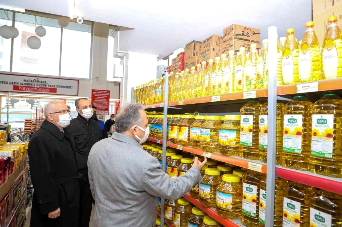 Kayseri'de stokçuluk denetimi