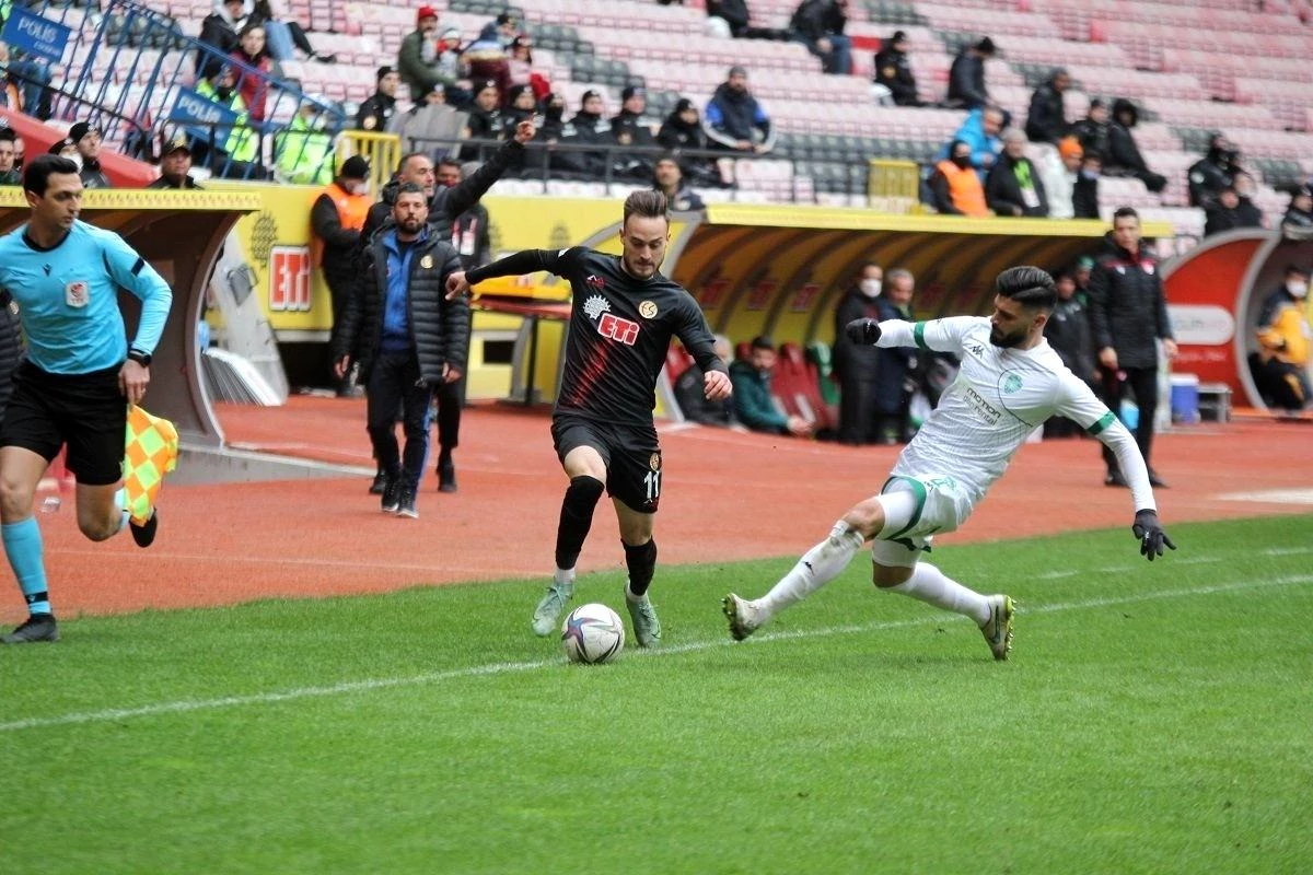 TFF 2. Lig Eskişehirspor Kırklarelispor maç sonucu: 2-2