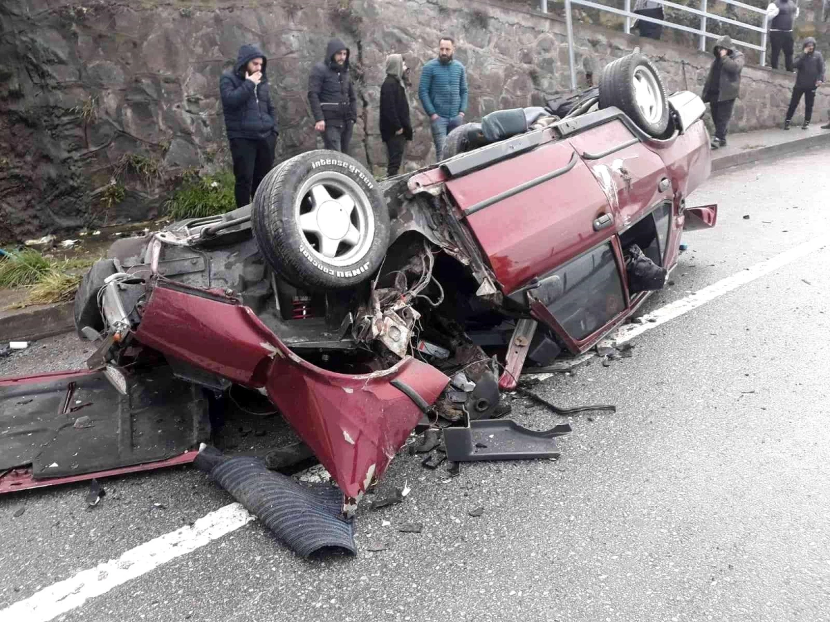 Trabzon\'da trafik kazası: 1 ölü