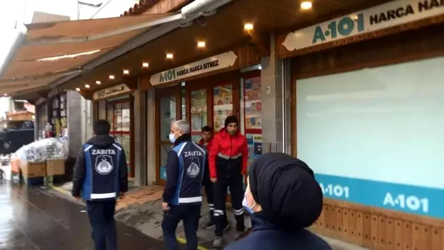 Zabıtadan A 101, BİM ve Çarmar marketler zincirlerinin depolarına stok baskını yapıldı