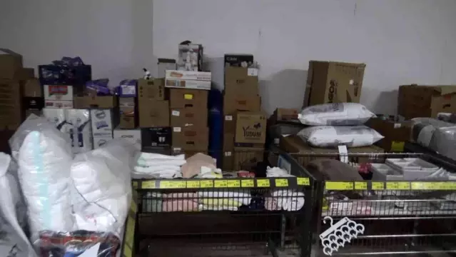 Zabıtadan A 101, BİM ve Çarmar marketler zincirlerinin depolarına stok baskını yapıldı