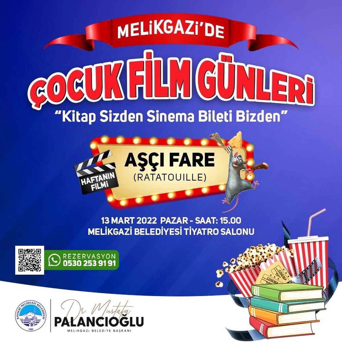 Başkan Dr. Palancıoğlu: "Çocuklarımıza özel ücretsiz film günleri başlıyor"