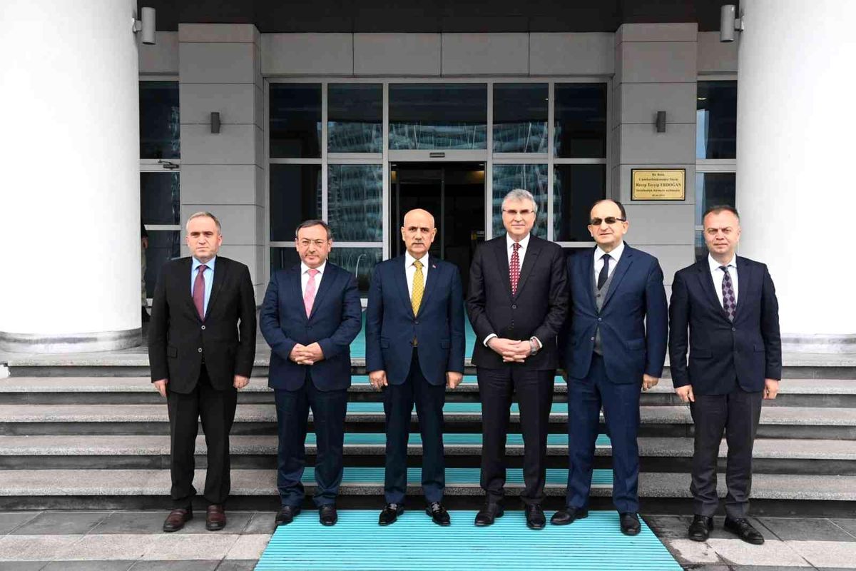 Son dakika haberi... Başkan Yüce'den Bakan Kirişçi'ye hayırlı olsun ziyareti