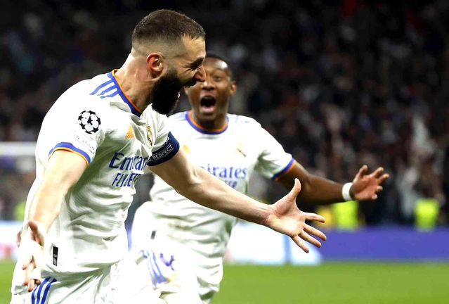 Benzema hat-trick yaptı, Real Madrid tur biletini kaptı