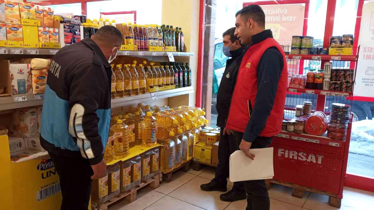 Bulanık\'ta gıda ürünleri denetimi