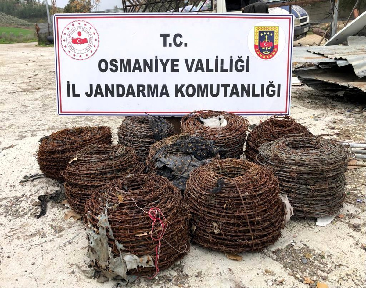 Çalınan dikenli teller bulunarak sahibine telim edildi