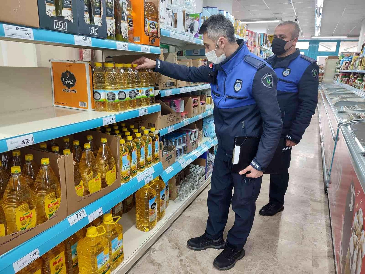 Çayırova\'da zabıta ekipleri, stok ve fiyat denetimi yaptı