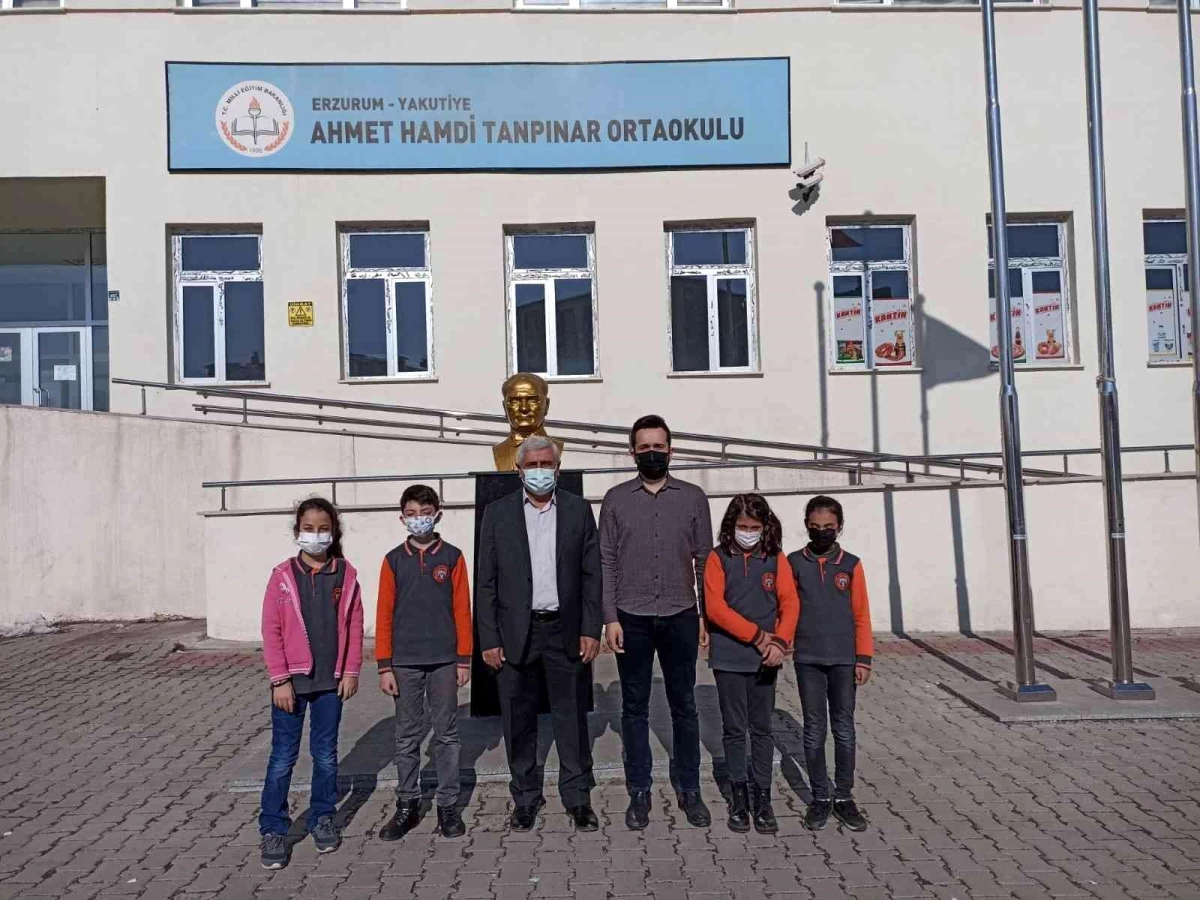 Erzurum\'da "Sanata dönüyorum" etwinning projesi