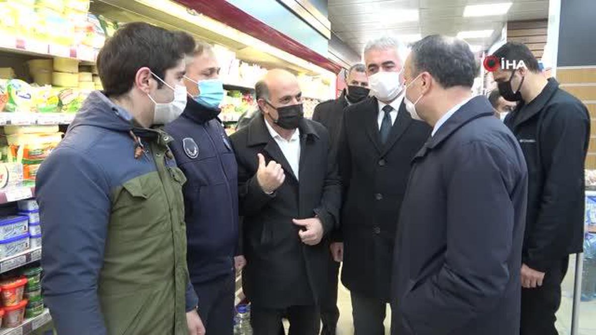 Gümüşhane'de stokçuluğa karşı sıkı denetim: 'Gümüşhane'de şuan için her hangi bir olumsuzluk söz konusu değil'