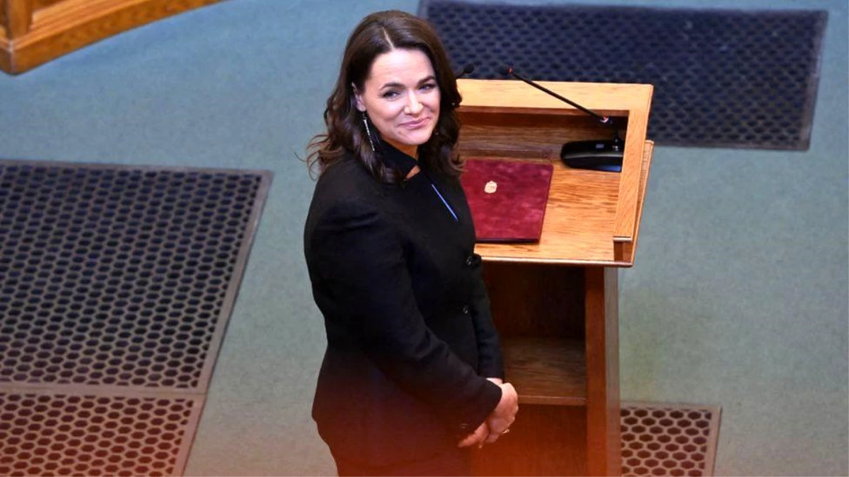 Katalin Novak: İktidar partisinin eski aile bakanı Macaristan\'ın yeni cumhurbaşkanı seçildi