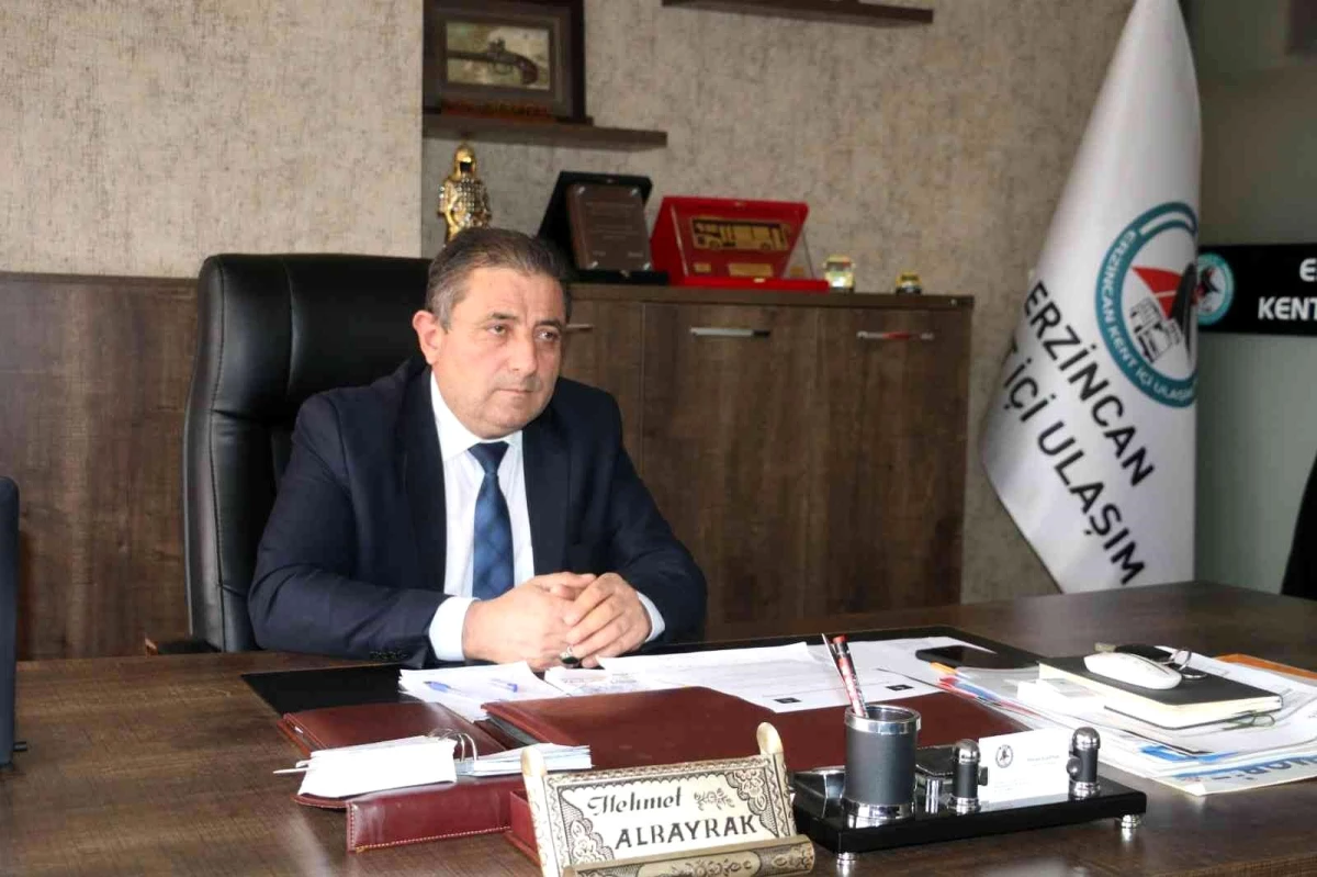 Kent İçi Ulaşım Yönetim Kurulu Başkanı Albayrak: "Erzincan\'da şuanda nüfusun yüzde 30 gibi kısmını ücretsiz taşıyoruz"