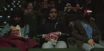 Kırsalda yaşayan çocuklar sinema keyfi yaşadı