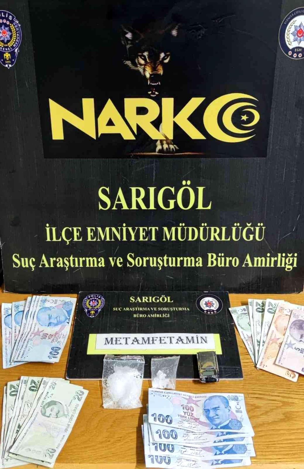 Sarıgöl\'de uyuşturucudan tutuklama