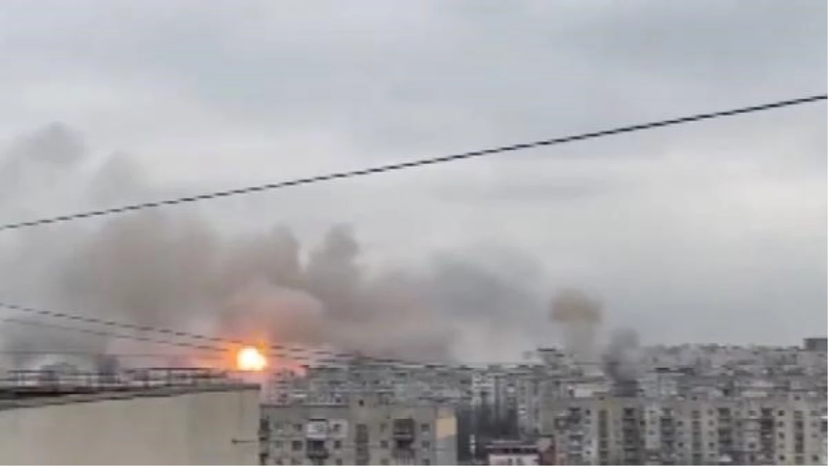 Son dakika... Ukrayna Dışişleri, Mariupol\'ün bombalanma görüntülerini paylaştı