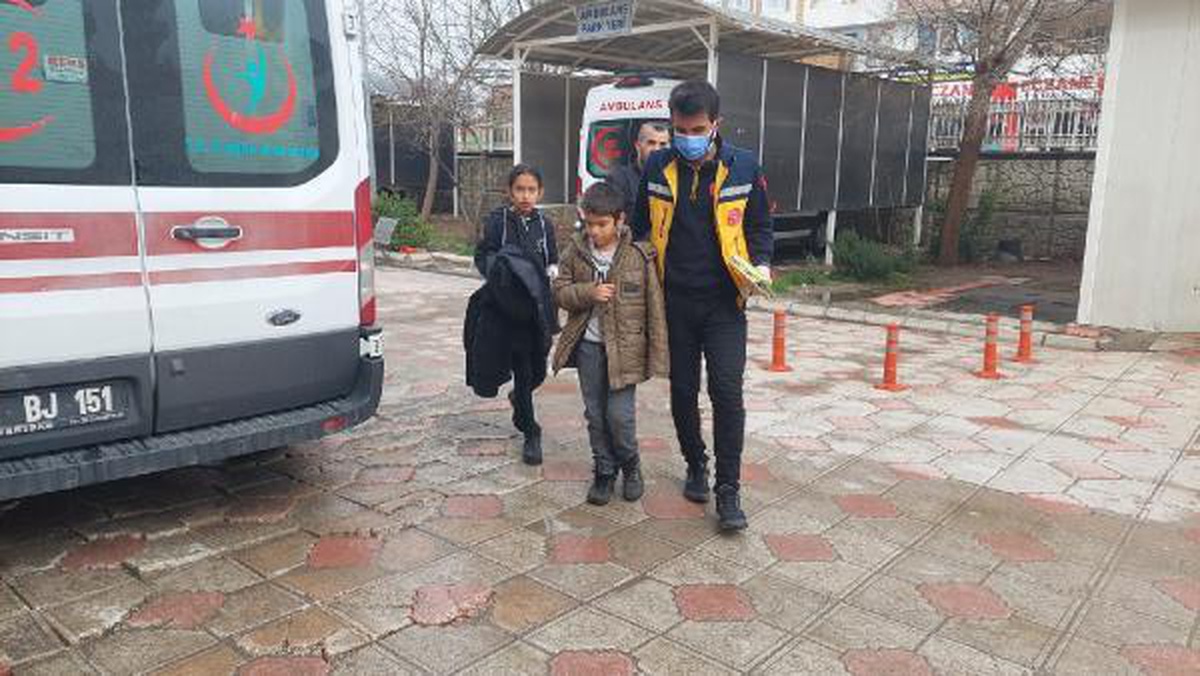 Adıyaman\'da sobadan sızan gazdan 2 çocuk zehirlendi