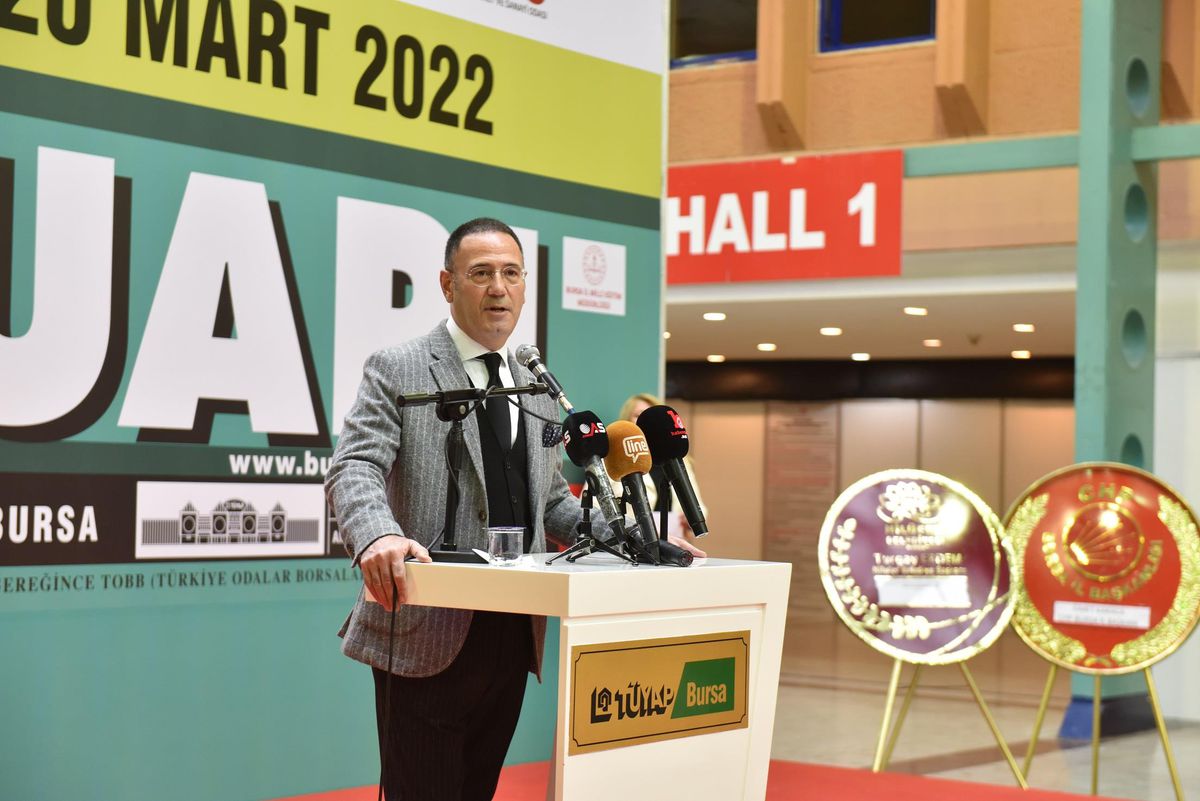Bursa 19. Kitap Fuarı başladı