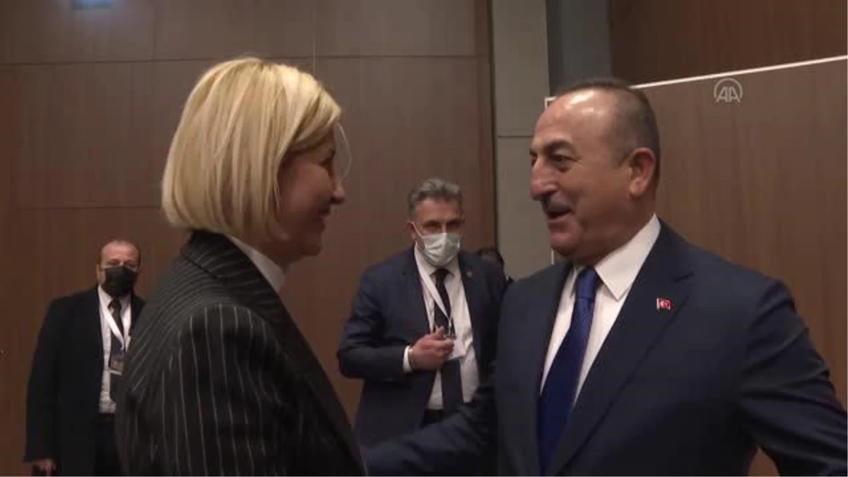 Çavuşoğlu, Gagavuz Özerk Yeri Başkanı İrina Vlah ile görüştü