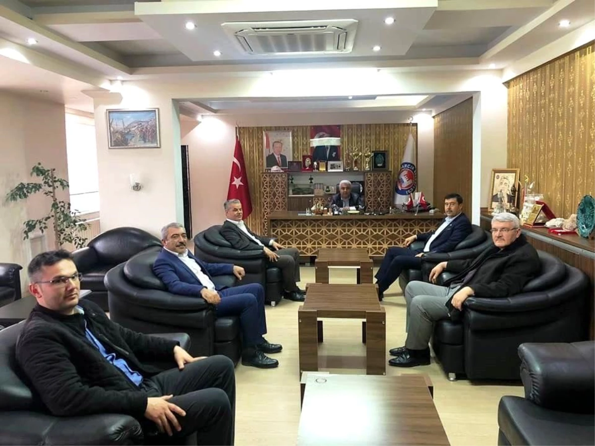 Emet ve Hisarcık\'ta belediye başkanları buluşması