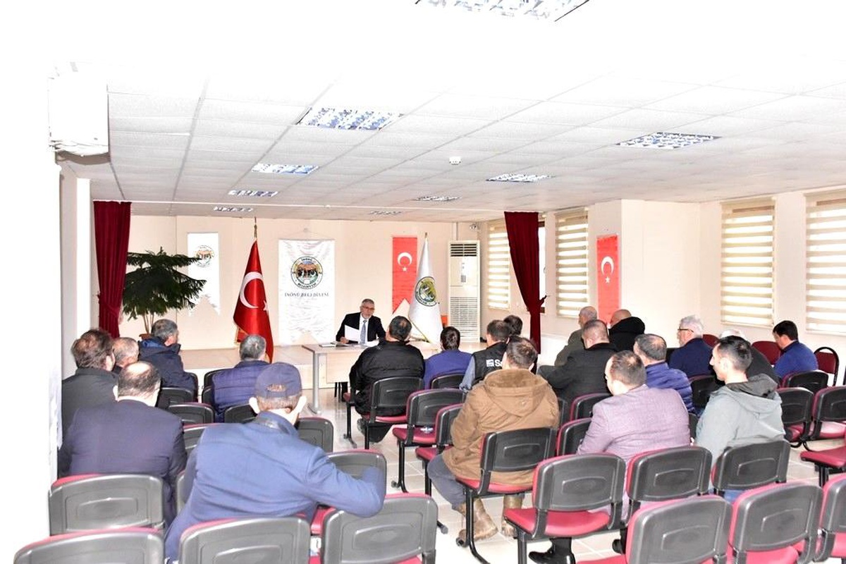 İnönü Belediyesi muhtarlarla istişarelerine devam ediyor