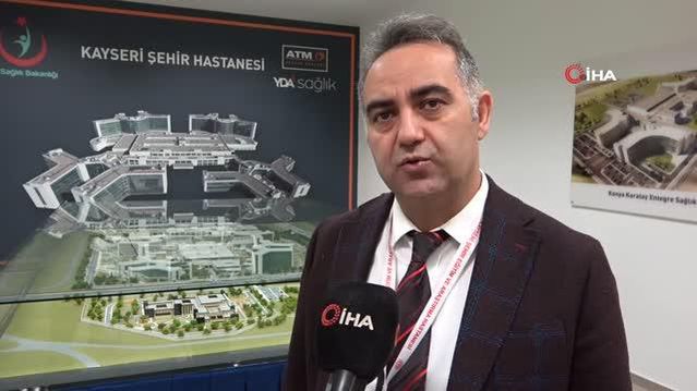 Kayseri Şehir Hastanesi pandemiyi sırtladı