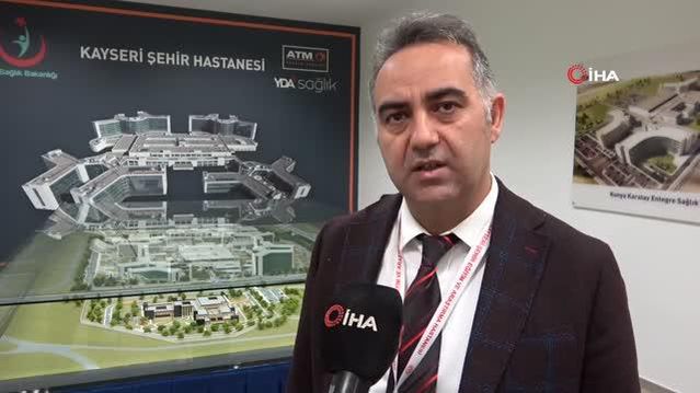 Kayseri Şehir Hastanesi pandemiyi sırtladı