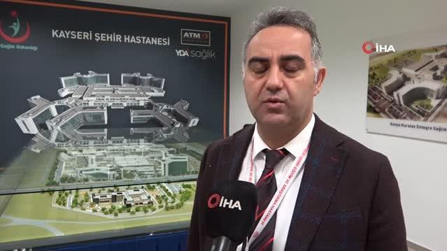 Kayseri Şehir Hastanesi pandemiyi sırtladı