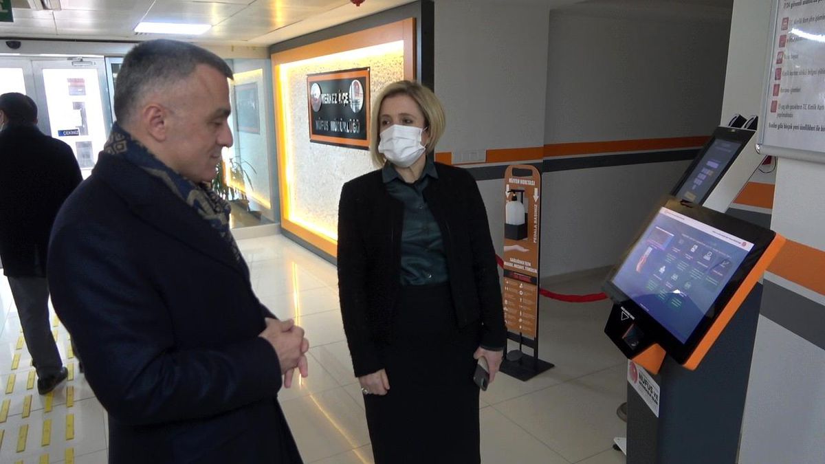 Kırklareli'nde 'nüfusmatik' işlemleri başladı