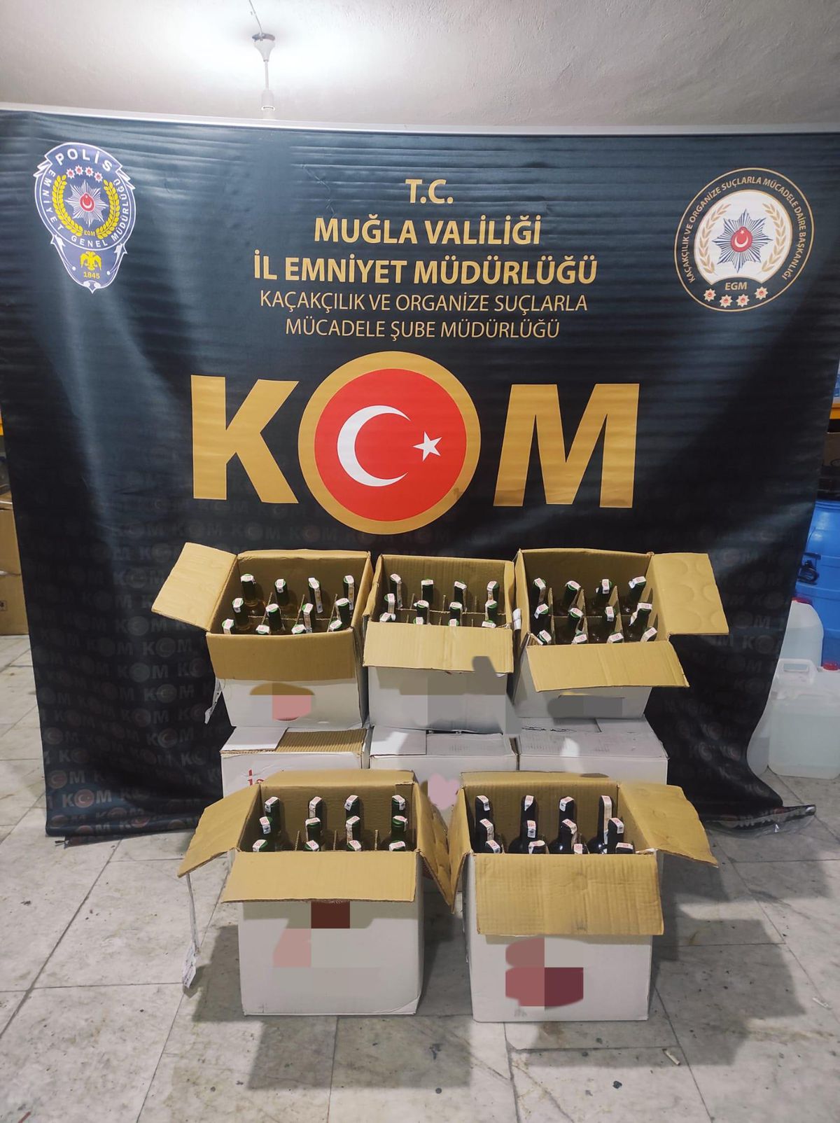 Son dakika haberi | Muğla\'da sahte içki operasyonlarında 3 kişi yakalandı