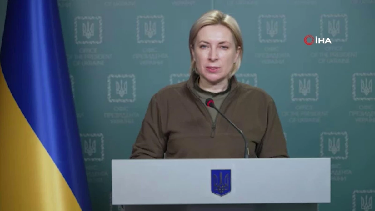 Son dakika: Ukrayna Başbakan Yardımcısı Vereşuk: "Bugün başarılı bir şekilde tahliyelerin yapılmasını ümit ediyoruz"