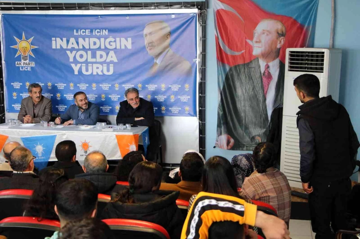 AK Parti Lice'ye çıkarma yaptı