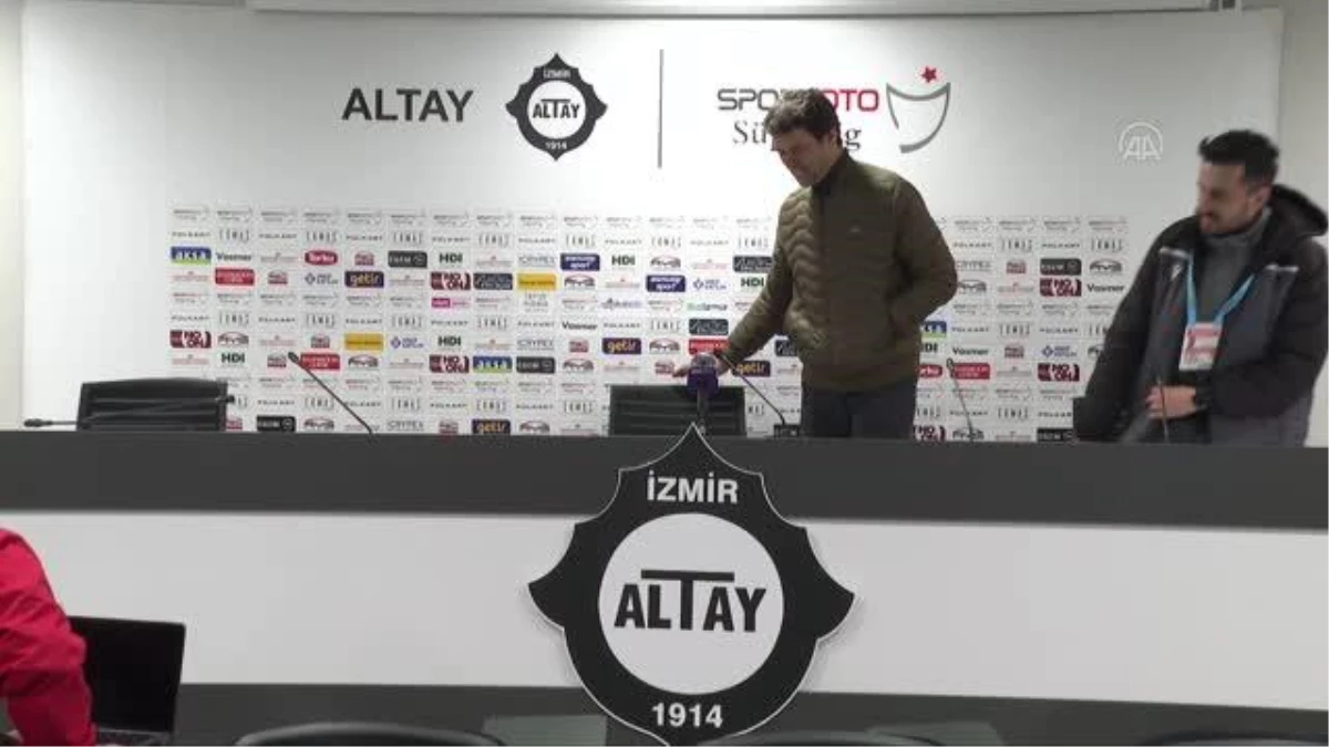 Altay-Yeni Malatyaspor maçının ardından