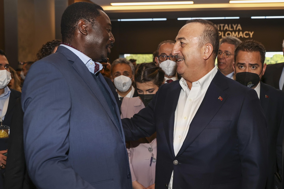 Antalya Diplomasi Forumu resepsiyonu gerçekleştirildi