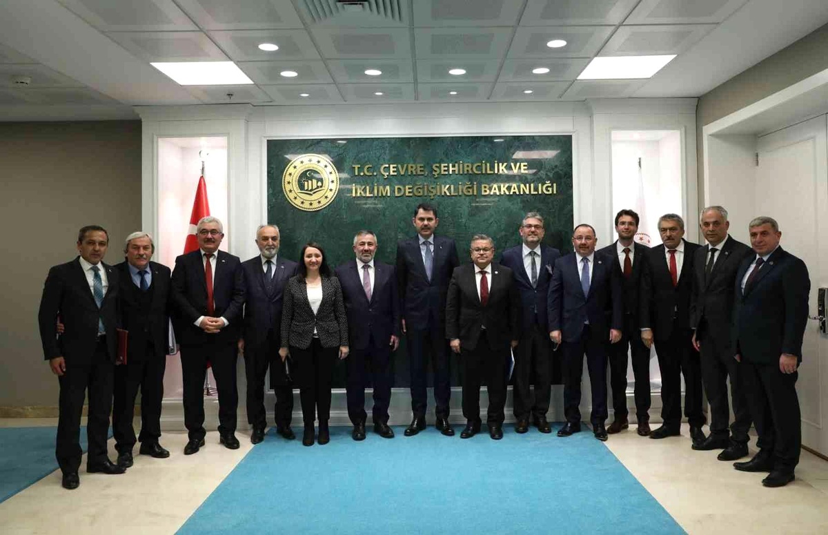 Son dakika politika: Cumhur İttifakı\'ndan Çevre, Şehircilik ve İklim Değişikliği Bakanı Murat Kurum\'a ziyaret