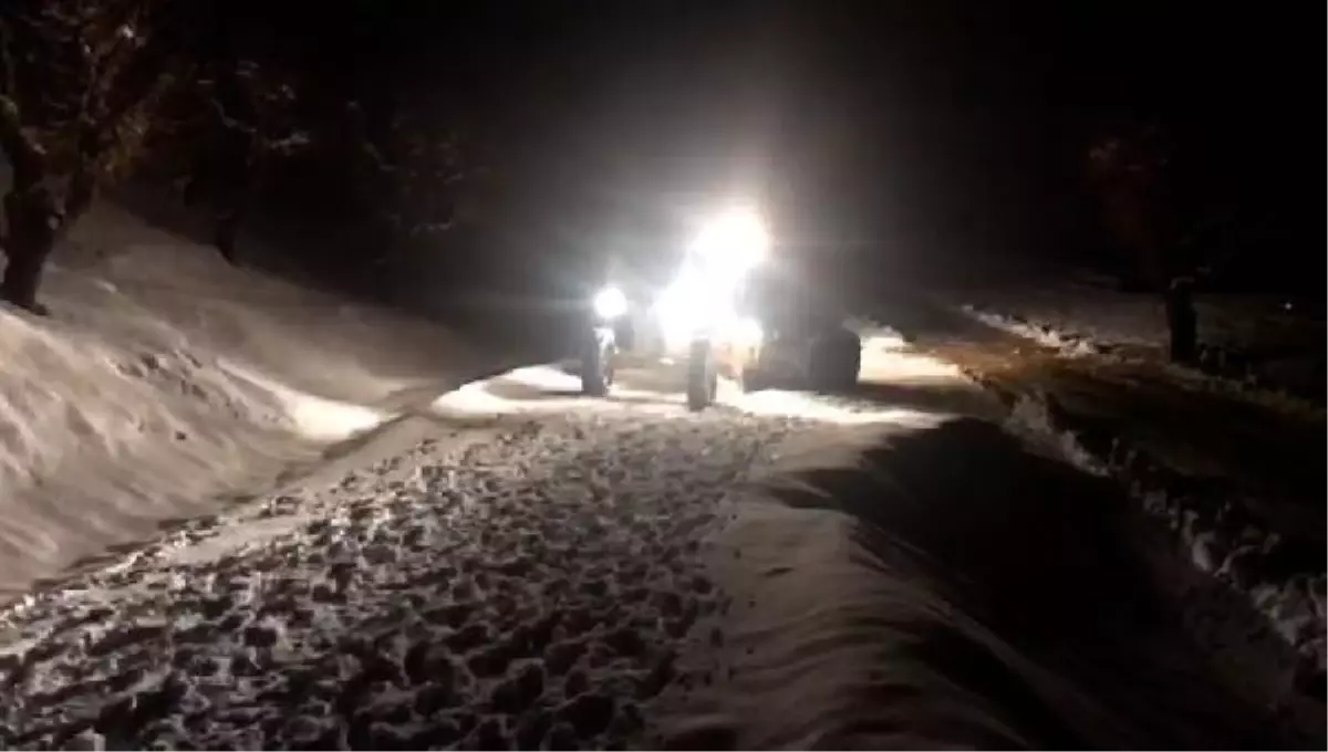 DİYARBAKIR\'DA 19 KIRSAL MAHALLENİN YOLU KARDAN KAPANDI