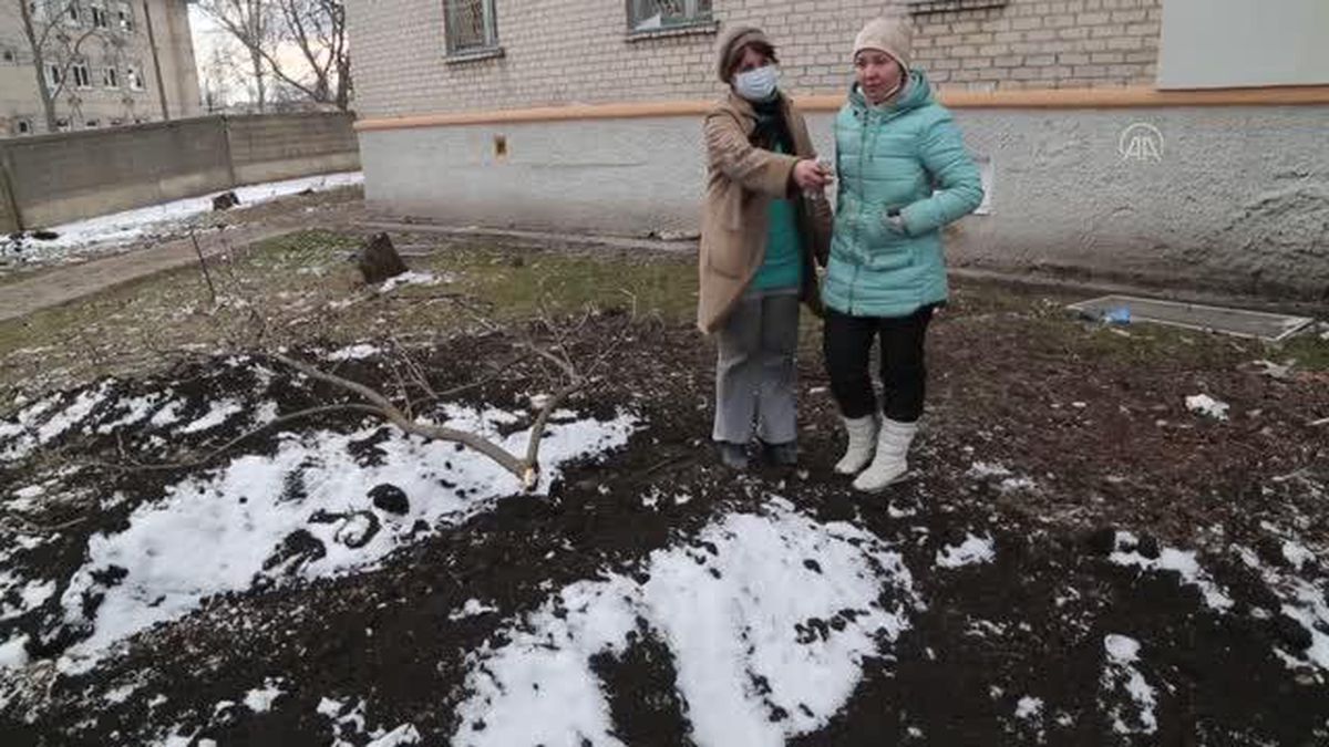 Donetsk bölgesindeki Volnovakha'da çatışmalar sürüyor
