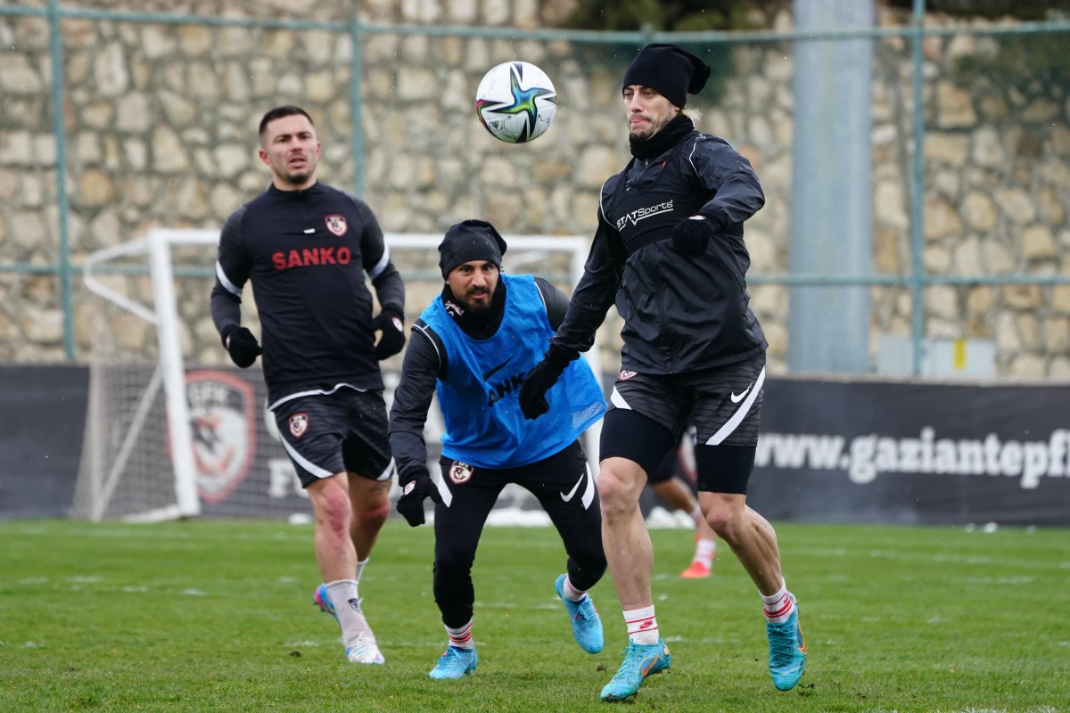 Gaziantep FK, Giresunspor maçının hazırlıklarına devam etti