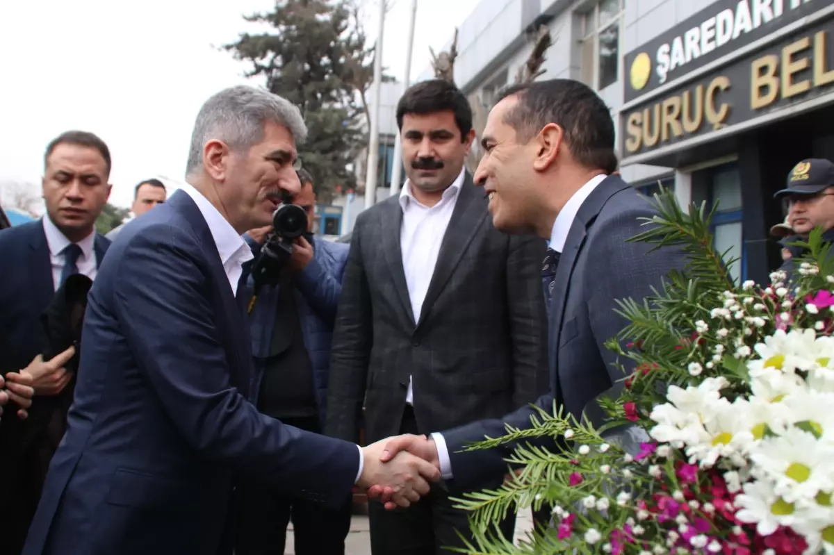 İçişleri Bakan Yardımcısı İnce, Suruç Belediyesini ziyaret etti