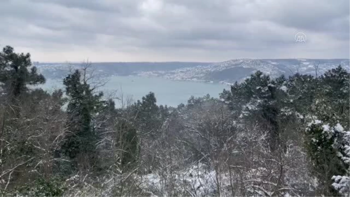Beşiktaş\'da kar yağışı etkisini sürdürüyor