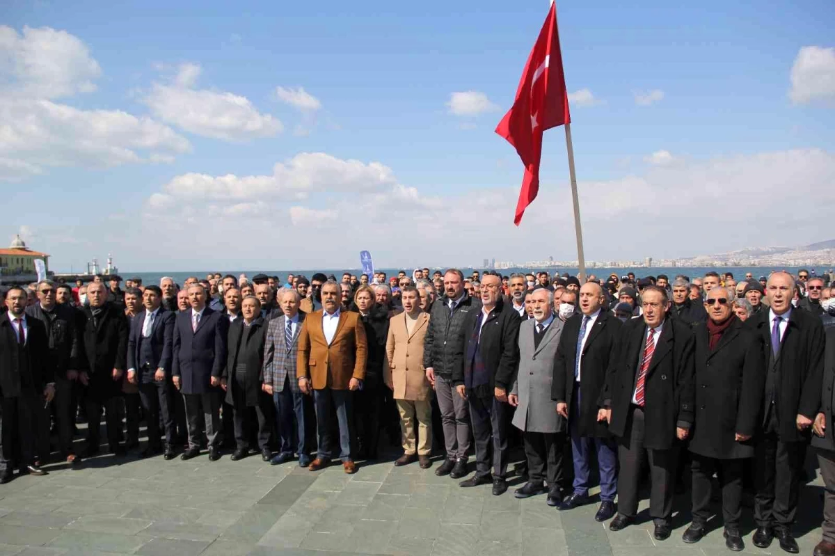 İstiklal Marşı\'nın kabulü ve Erzurum\'un kurtuluş yıl dönümü İzmir\'de kutlandı