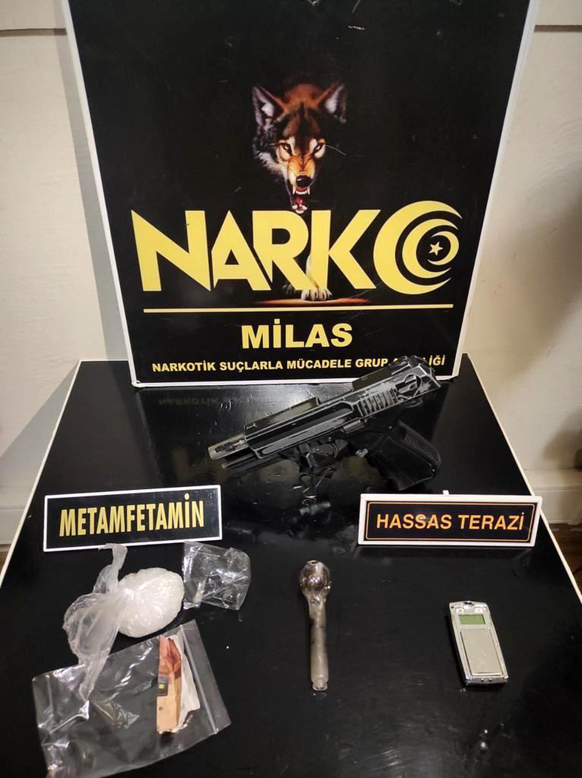 Milas Narkotikten operasyon