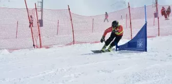 Snowboard Türkiye Şampiyonası, Erzurum'da başladı