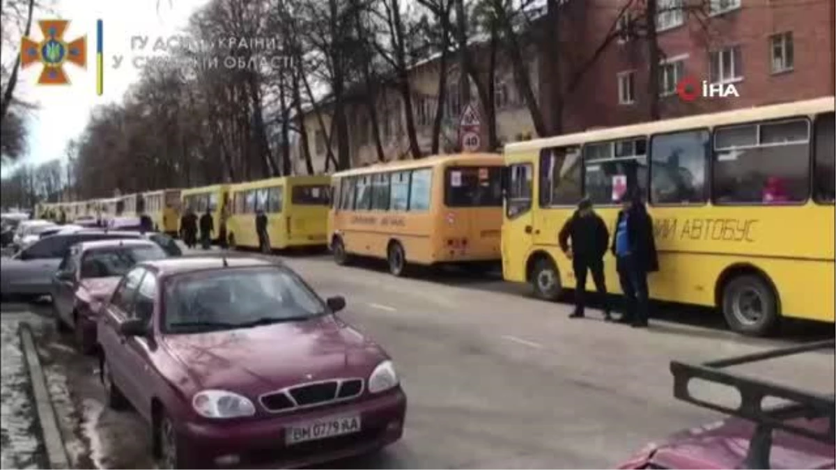 Ukrayna\'nın Sumi kentinde halk tahliye edildi