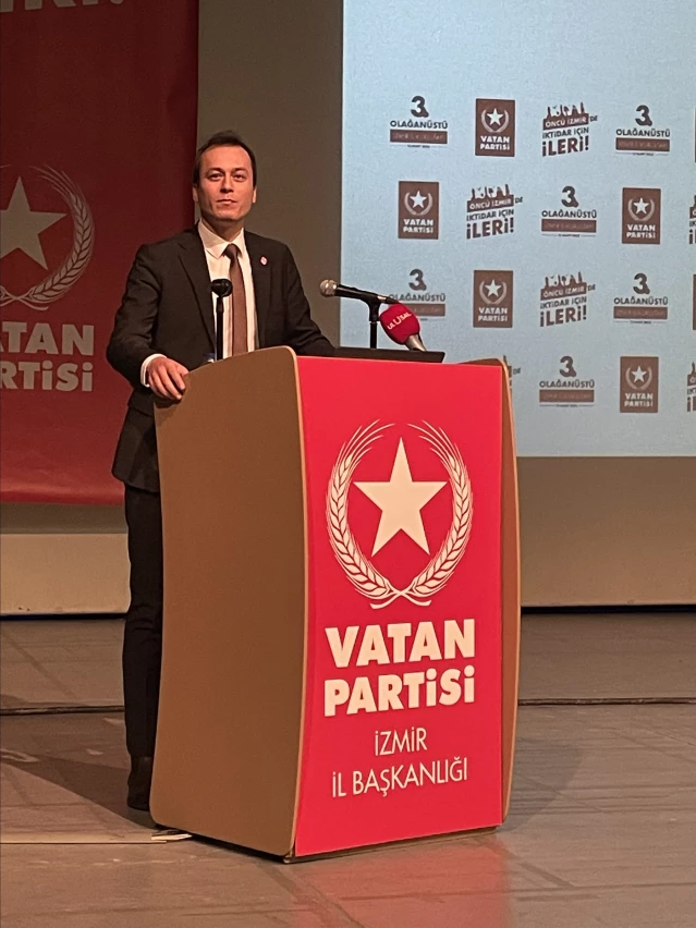 Vatan Partisi İzmir Olağanüstü Kurultayı yapıldı