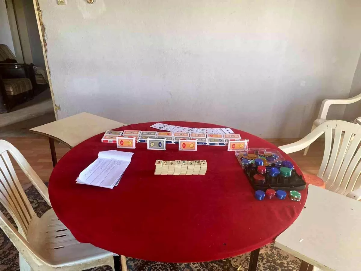 Antalya\'da kumar baskınında 12 bin 733 TL para cezası