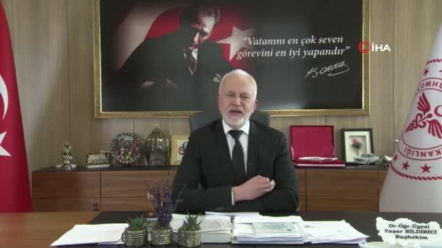 Başhekim Bildirici: Sizler için daima hazır olan Türk doktorlarıyız 