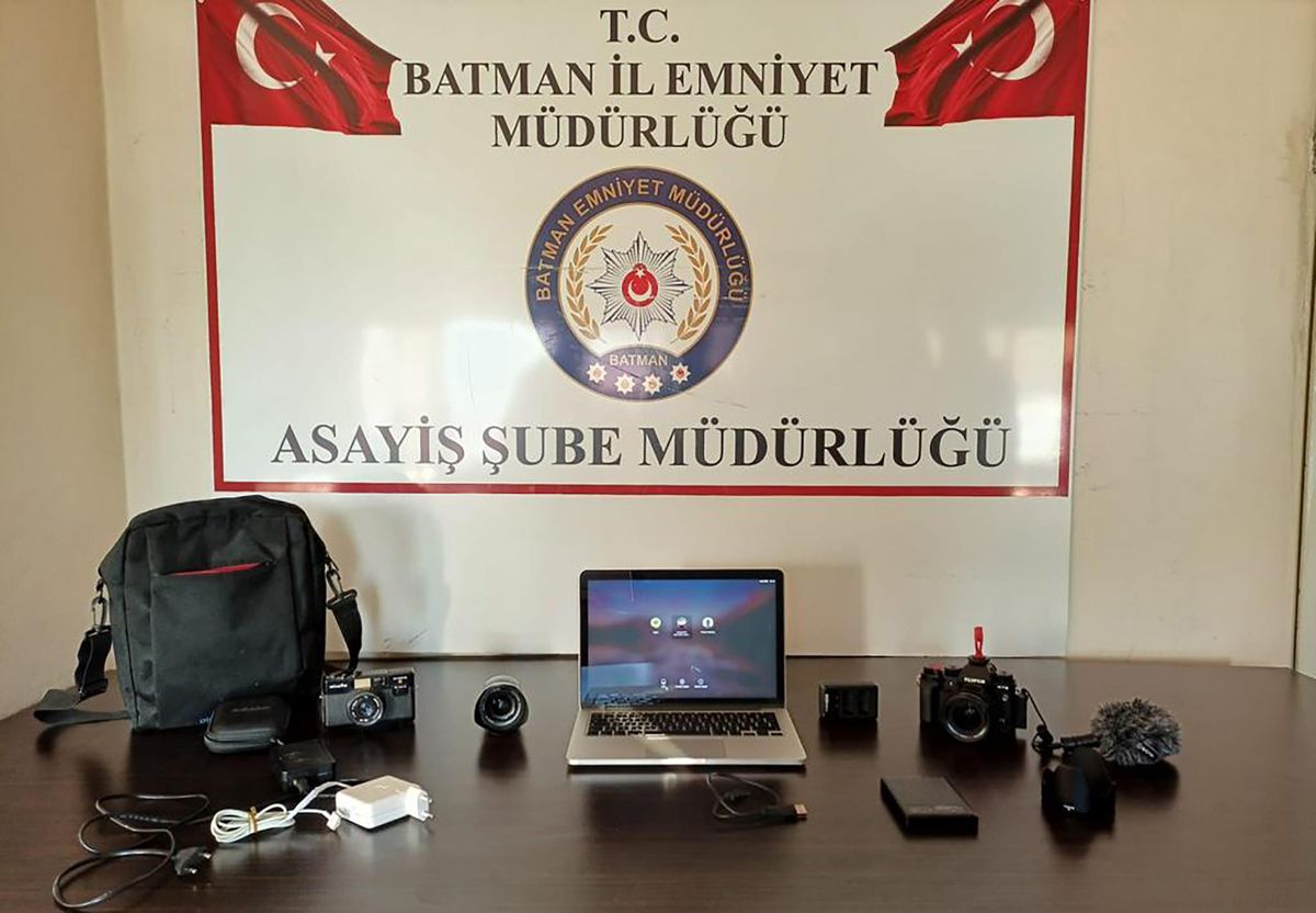 Batman\'da karavanlardan hırsızlık yaptığı iddiasıyla yakalanan zanlı tutuklandı